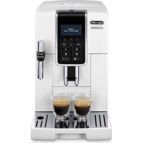 DELONGHI ECAM 350.35.W Expresso broyeur DINAMICA Ecran 4 recettes - Blanc