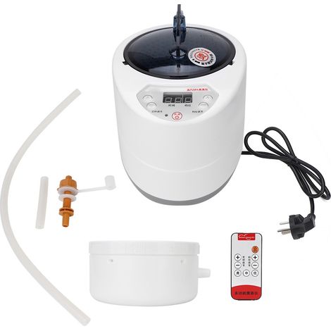 Baignoire de spa pour les pieds avec vapeur 2.5L, appareil de fumigation et sauna à vapeur, thérapie de relaxation avec télécommande, prise AU 220V. (1/5)
