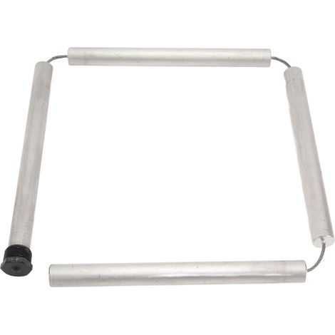 Anode de chauffe-eau de 43 pouces (109 cm) en magnésium robuste et sécuritaire, compatible avec la plupart des chauffe-eau dotés d'un raccord NPT de 3/4 po. (1/5)