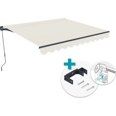 Toldo monobloque beige VECCHIO 3x2,5m con fijación al techo (1/5)