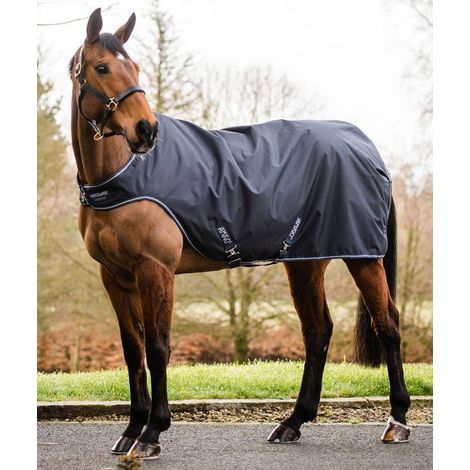 135 cm, Nero Argento e Rosso: Amigo Walker wasserdichte Decke 600 Denier Gewebe 100g Wattierung (1/5)