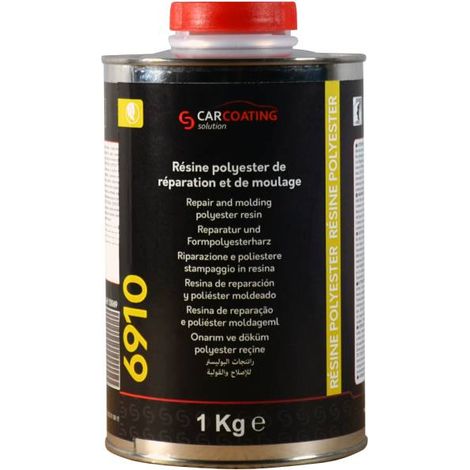 Résine Polyester de Réparation et Moulage D-6910 pour Carrosserie (1Kg) (1/3)