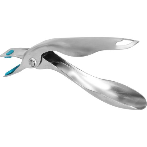 Pince anti-brûlure en acier inoxydable 304, support pour bols, plats et casseroles, accessoires de cuisine (1/5)