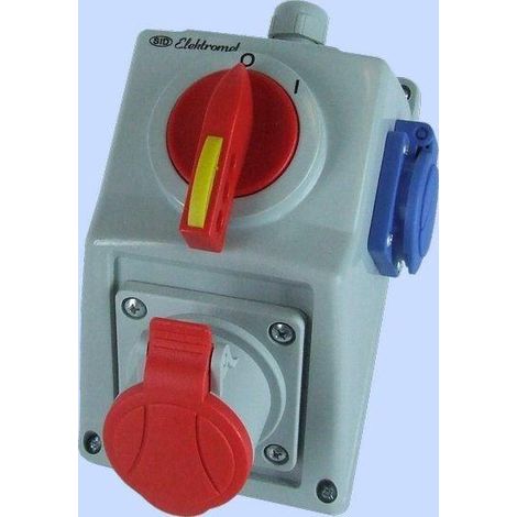 Dispositivo di installazione elettrica elektromet plastica IP54 225x120x135 mm (1/2)