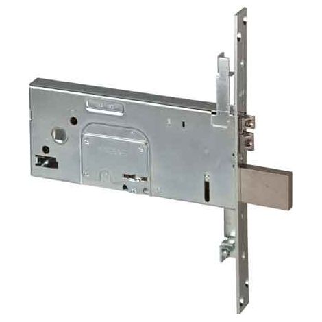SERRATURA DOPPIA MAPPA PER PORTE ALLUMINIO DA FASCIA ART. 17353 CISA E90 - scatola mm 185x78 - CISA