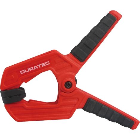 (4 pouces - FR) Serre-joint à ressort en plastique robuste pour le travail du bois, type A, pince extra large, outil de menuisier en nylon (1/5)