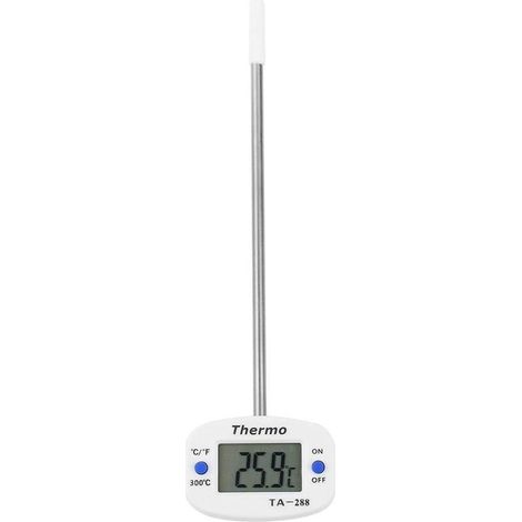 Thermomètre alimentaire LCD – sonde – cuisine / BBQ / grill / lait – testeur température (1/5)