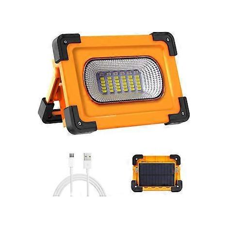 Wiederaufladbare LED-Stirnlampe, Baustellen-Stirnlampe, 60 W Arbeitsleuchte