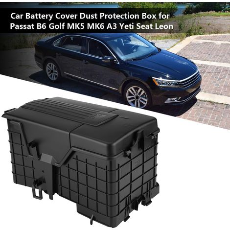 Staubdichte Schutzbox für Autobatterien Passat B6, Golf MK5 MK6, A3, Seat Leon, Teilenummer 1KD915335 (1/5)