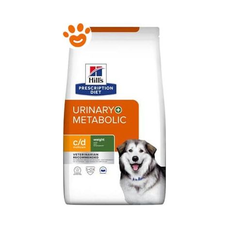 Hills Prescription Diet Dog c/d Multicare + Metabolic - Sacco 12 Kg - Cibo Secco Cani