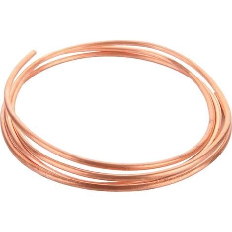 Tube réfrigérant, QttvbTna, cuivre, 3,2 mm (1/8"), diamètre extérieur 3 mm x diamètre intérieur 2 mm, 2 m, or rose (1/5)