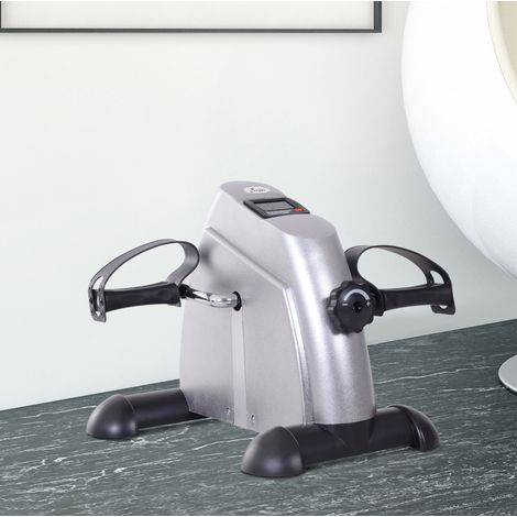 Mini-Heimtrainer mit LCD-Display, einstellbarem Widerstand, Silber HAVRYA (1/5)
