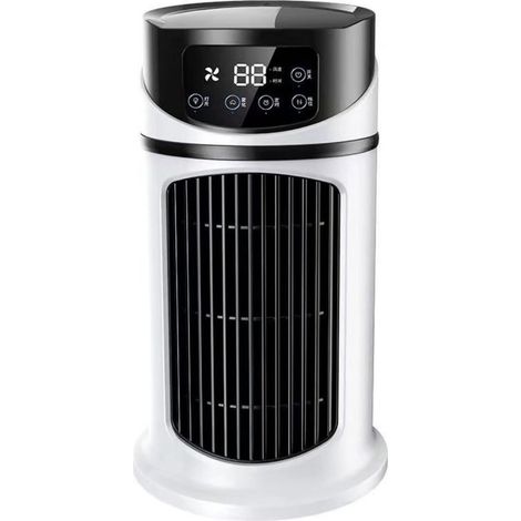Ventilatore/condizionatore portatile 3 in 1，Raffrescatore evaporativo leggero，Ventilatore personale，Raffrescatore silenzioso a bassa rumorosità (1/5)