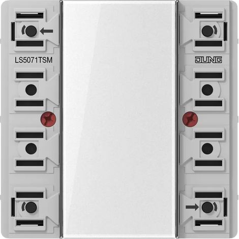 Jung KNX Tastsensor-Modul Standard, 1fach, F50, Serie LS LS 5071 TSM (1/2)