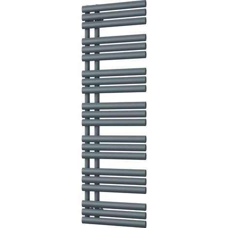 Percival - Anthracite Towel Radiator - H1592mm x W500mm (1/3)