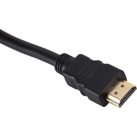Câble HDMI vers RCA 1,5 m pour conversion audio vidéo haute définition 1080P (1/5)