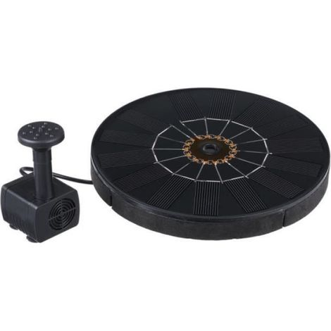 Kit De Pompe À Eau Solaire Pompe À Eau D'énergie Alimentée Solaire Pour La Pompe D'eau Pour La Piscine De Jardin D'extérieur De (1/4)