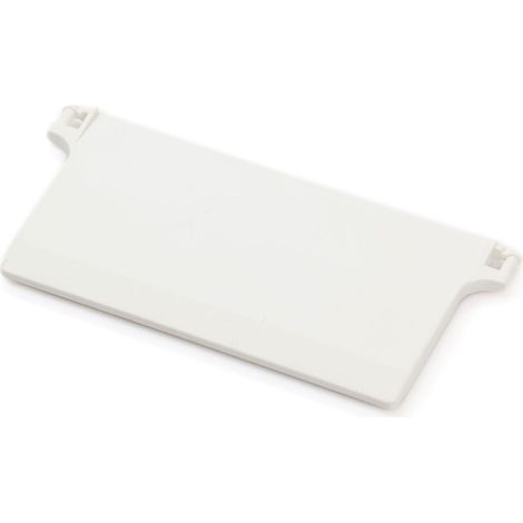 Piastra di bilanciamento per tende verticali da 89mm - Bianco