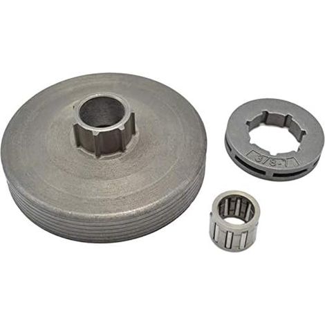 Pignon de jante 3/8-7T avec tambour d'embrayage pour tronçonneuse 45Cc 52Cc 58Cc Essence Engineg Pièces de rechange (1/5)