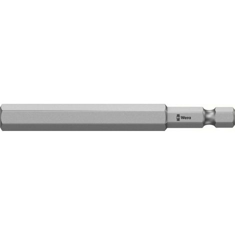 Wera Bit-Einsatz 840/4Z 1/4" sechskant 8.0/89 mm Innensechskant Bit für Innensechskantschrauben
