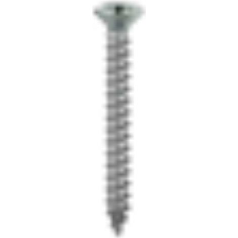 Viti autofilettanti testa piana svasata inox 4,2x32mm 10 pezzi - masidef (1/2)