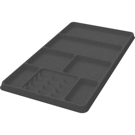 Kesseböhmer Conero Schubladen Organizer zur Schmuck-Aufbewahrung, schwarzgrau