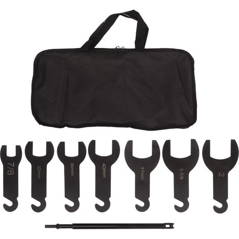 Kit de 8 clés pneumatiques pour embrayage de ventilateur, outil de démontage haute résistance 43300, compatible Ford. (1/5)