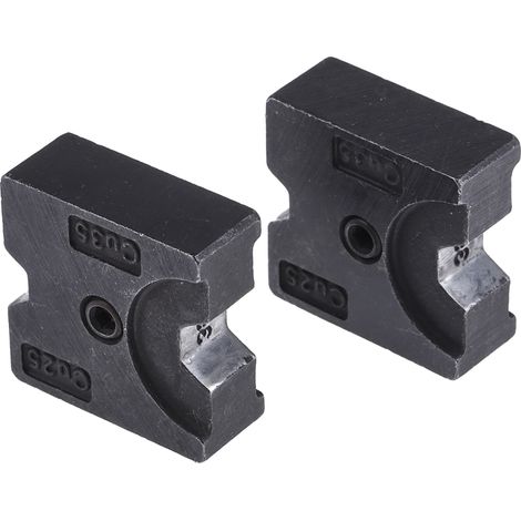 Jeu de matrices de rechange RS PRO, taille de fil 25mm², Attache de câble tubulaire RS PRO Hydraulic Crimp Tool ( Prix pour 1 ) (1/2)