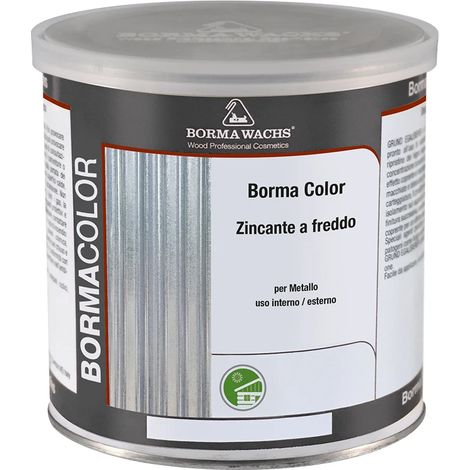 ZINCANTE PROTETTIVO A FREDDO MONOCOMPONENTE 2IN1 PER METALLI BORMA 750 ML
