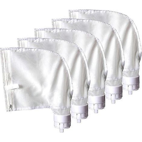 Lot de 5 sacs de rechange à fermeture éclair compatibles avec les sacs filtrants 360 et 380 (1/5)