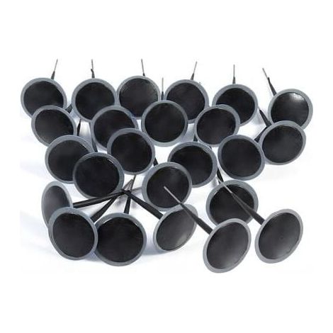 24pcs Car Tubeless Tire Puncture Repair Wired 4.5mm Mushroom Plug Patch MUMU (1/4)