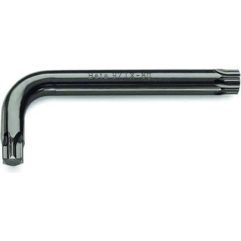 Chiavi maschio piegate torx brunite art.97/tx - Specifiche: T7