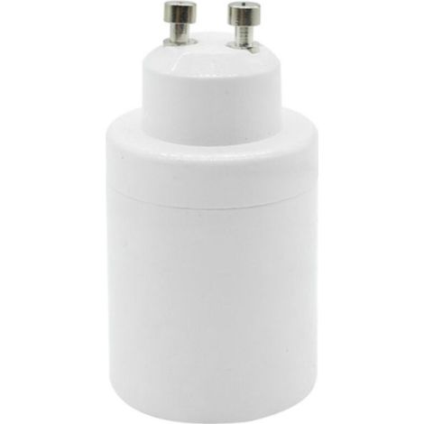 Adaptateur GU10 vers E26/E27 (culot à baïonnette GU10 vers douille à vis E26/E27) - Lot de 3 (1/5)