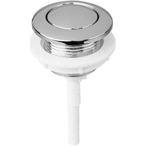 Pair Lntyq Bouton De Chasse d'eau, Bouton Poussoir De 38 Mm pour Salle De Bain et WC Dispositif D'économie d'eau - Convient pour Réservoir De Toilette,Réparation de réservoir d'eau - Lot de 1 (1/5)