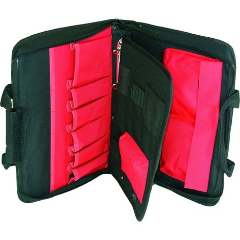 Plano Service-Mappe TechLines Polyester, Einstecktaschen, Tragegriff, für DIN A4 (1/4)