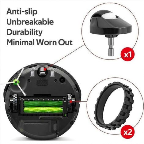 NALOOKAMIC Pièces détachées pour aspirateur iRobot Roomba série EI : I3, I3+, I4, I4+, I6, I6+, I7, I7+, I8, I8+ Plus, E5 et E6 (1/4)