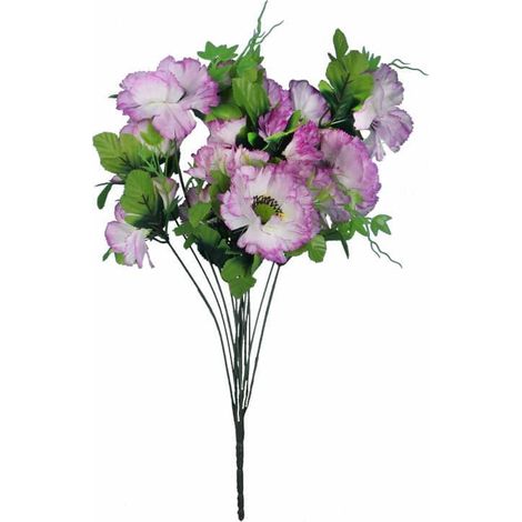 Bouquet artificiale di anemoni viola chiaro - 14 pezzi, 54 cm (1/3)