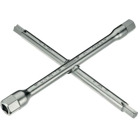 Clé en croix sanitaire 378500 220x220mm Fonction 14-en-1 (1/3)