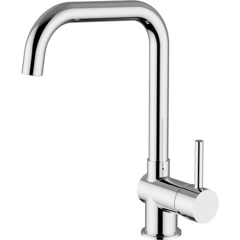 TEOREMA RUBINETTERIA Serie Kitchen Program Miscelatore Lavello Leva Laterale Canna L
