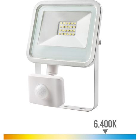 Projecteur Led EDM avec capteur de présence 6400k - 20W 1400 Lumens - Blanc (1/6)