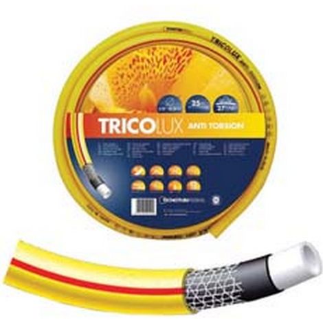 1ROTOLO TUBO MAGLIATO TRICO LUX ANTI TORSIONE mm19 3/4" rot. mt15 press. max 24 bar