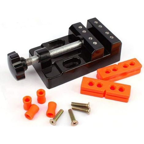 Mini perceuse étau de table pince mécanique machine banc étau pour bijoux noyer nucléaire montre réparation clip bricolage (1/5)