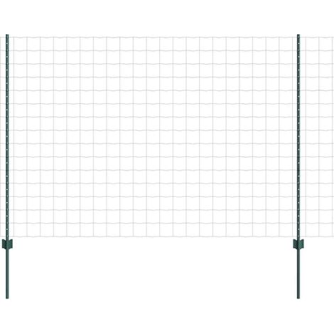 Maison Exclusive - Geschweißter Drahtzaun 10 x 1,5 m (B x H)
