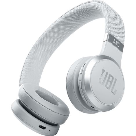 JBL LIVE 460 NC Écouteurs Avec fil &sans fil Arceau Musique USB Type-C Bluetooth Blanc