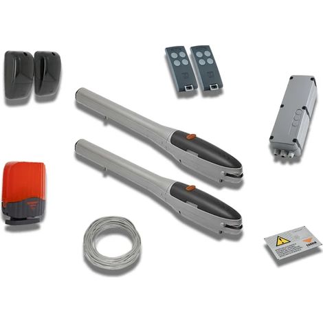 KT-BLEGOS - KIT COMPLETO PER CANCELLI A BATTENTE CARDIN KT-BLEGOS (1/3)