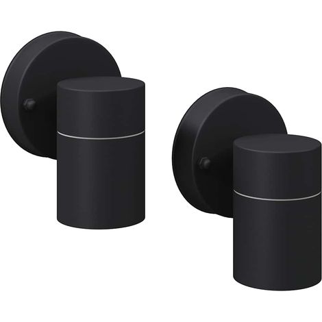 Applique murale LED d'extérieur 2 pcs Acier (1/5)