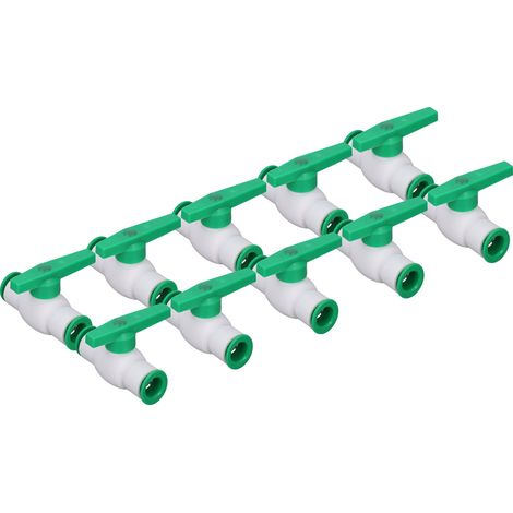 10-teiliges PPR-Kugelkupplungsset mit Schnellanschluss für Wassersysteme, 25 mm / 0,98 Zoll (1/5)