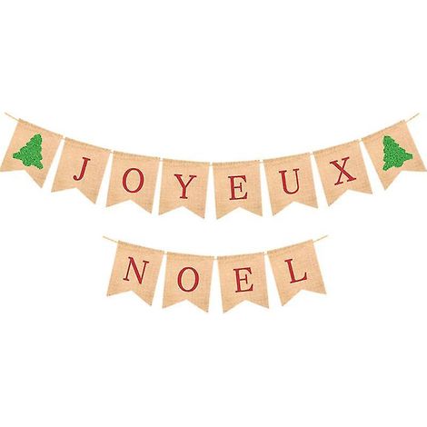 Das neue 1-teilige Weihnachtsdekorationsbanner