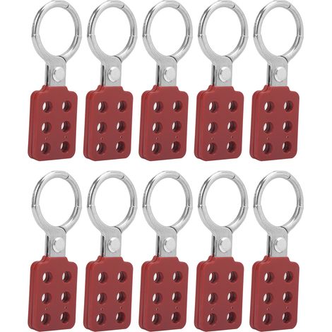 10 pièces Loquet de Sécurité Antidéflagrant 38mm en Aluminium pour Zones ATEX (1/5)
