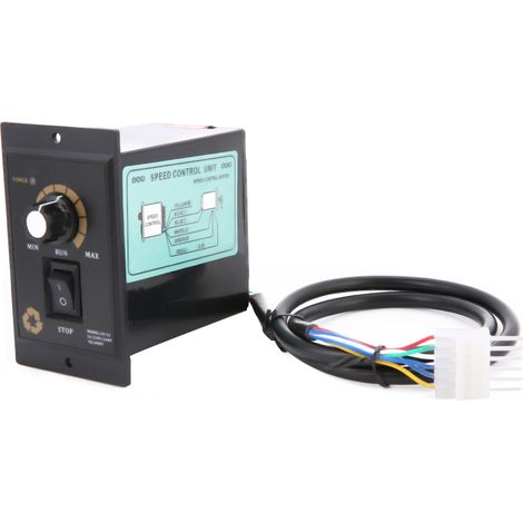 Contrôleur de vitesse pour moteur électrique AC 220V 50/60Hz 300/400/500W (500W) (1/5)